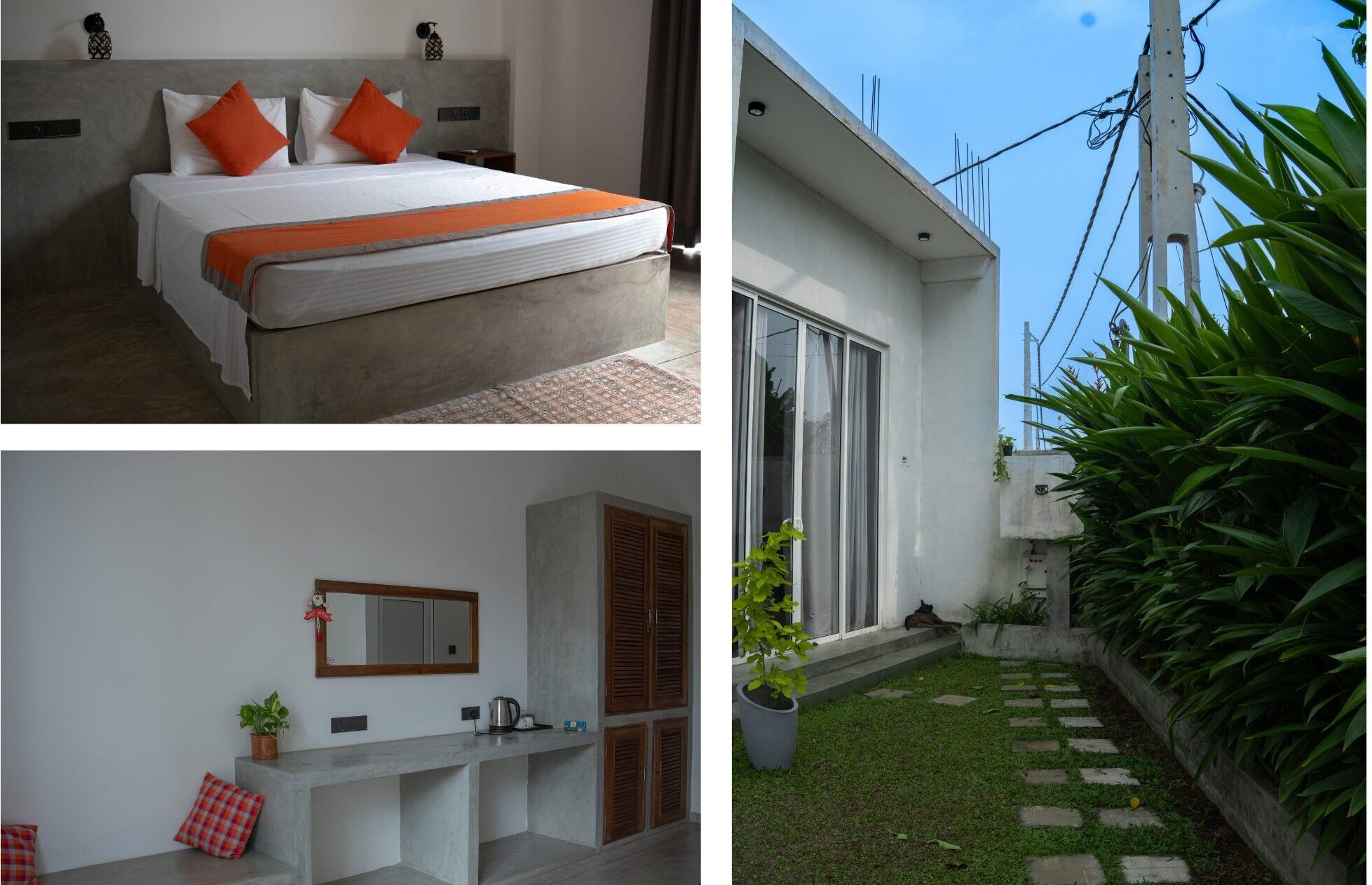 A budget-friendly accommodation option in Weligama, Sri Lanka