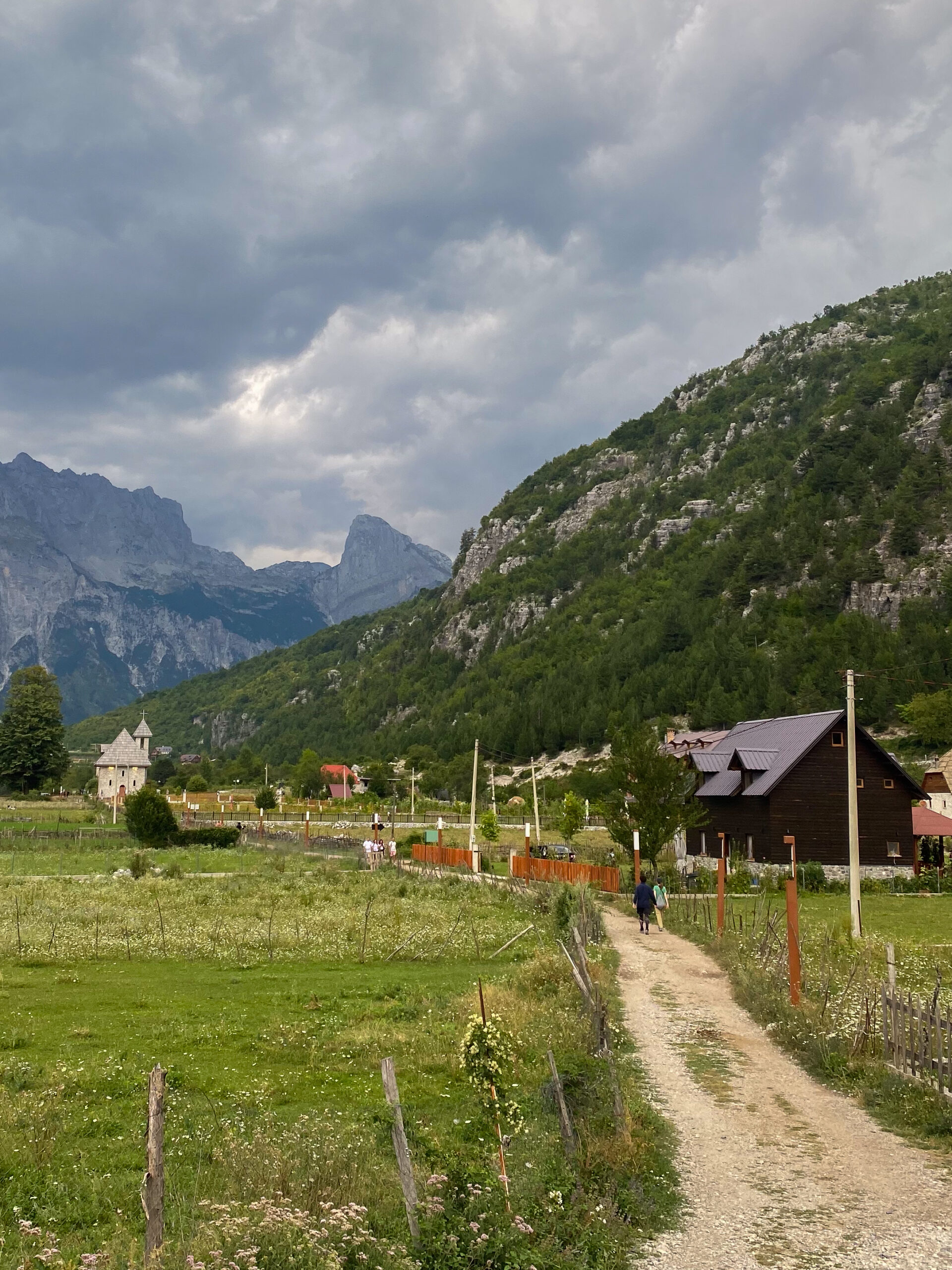 The gorgeous nature of Theth after the Valbona to Theth hike