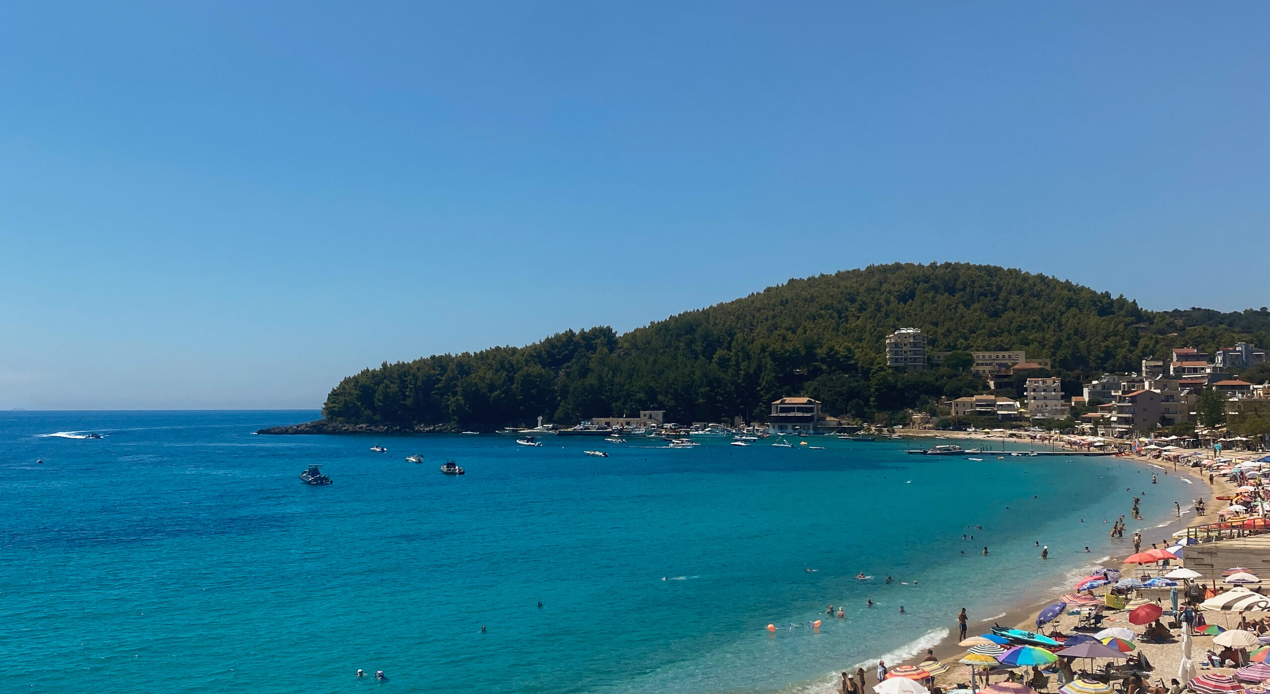 The gorgeous and budget-friendly coast of Himarë on the Albanian Riviera, north of the popular Sarandë and Ksamil