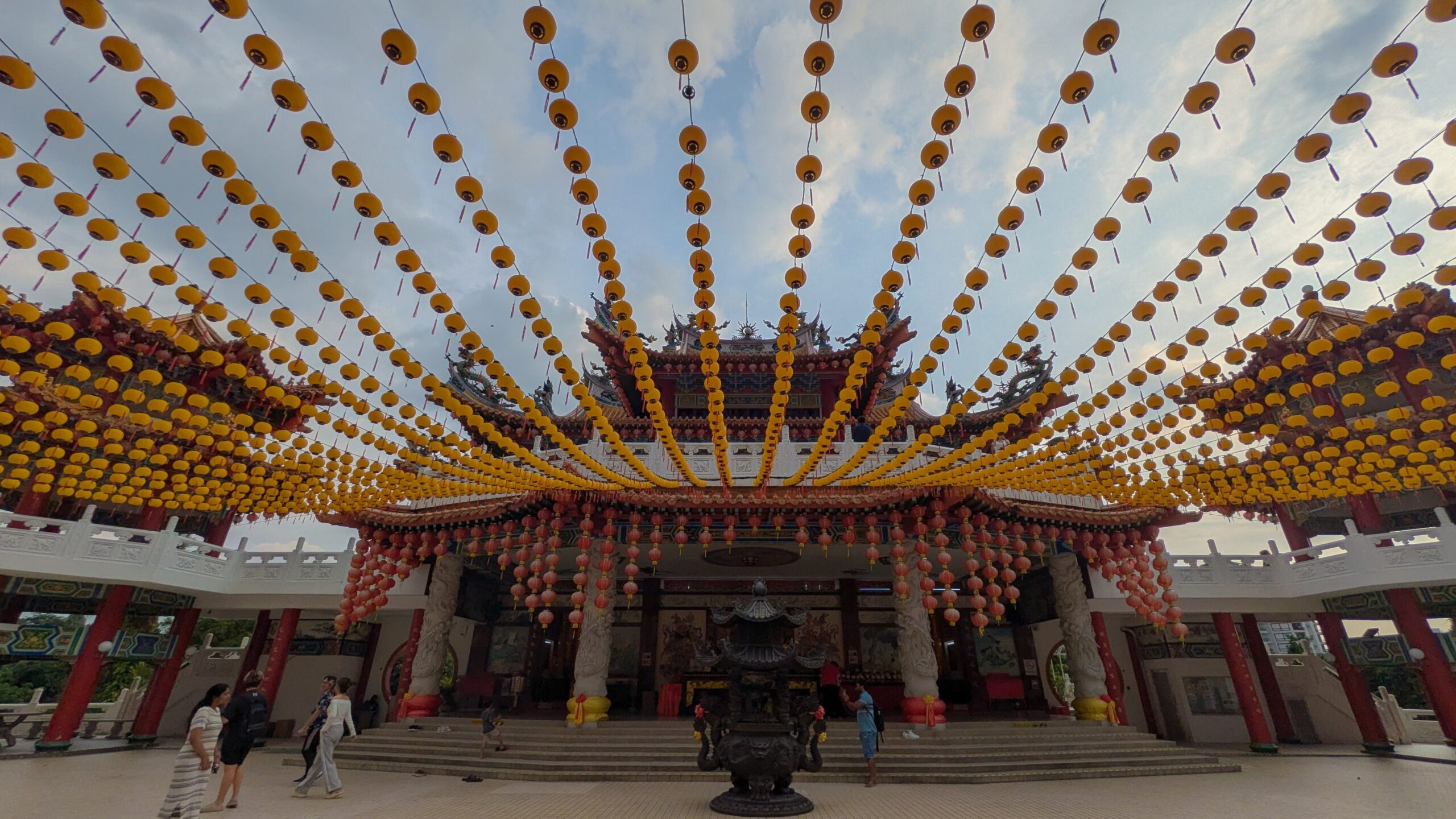 An impressive Chinese style temple, located in Kuala Lumpur