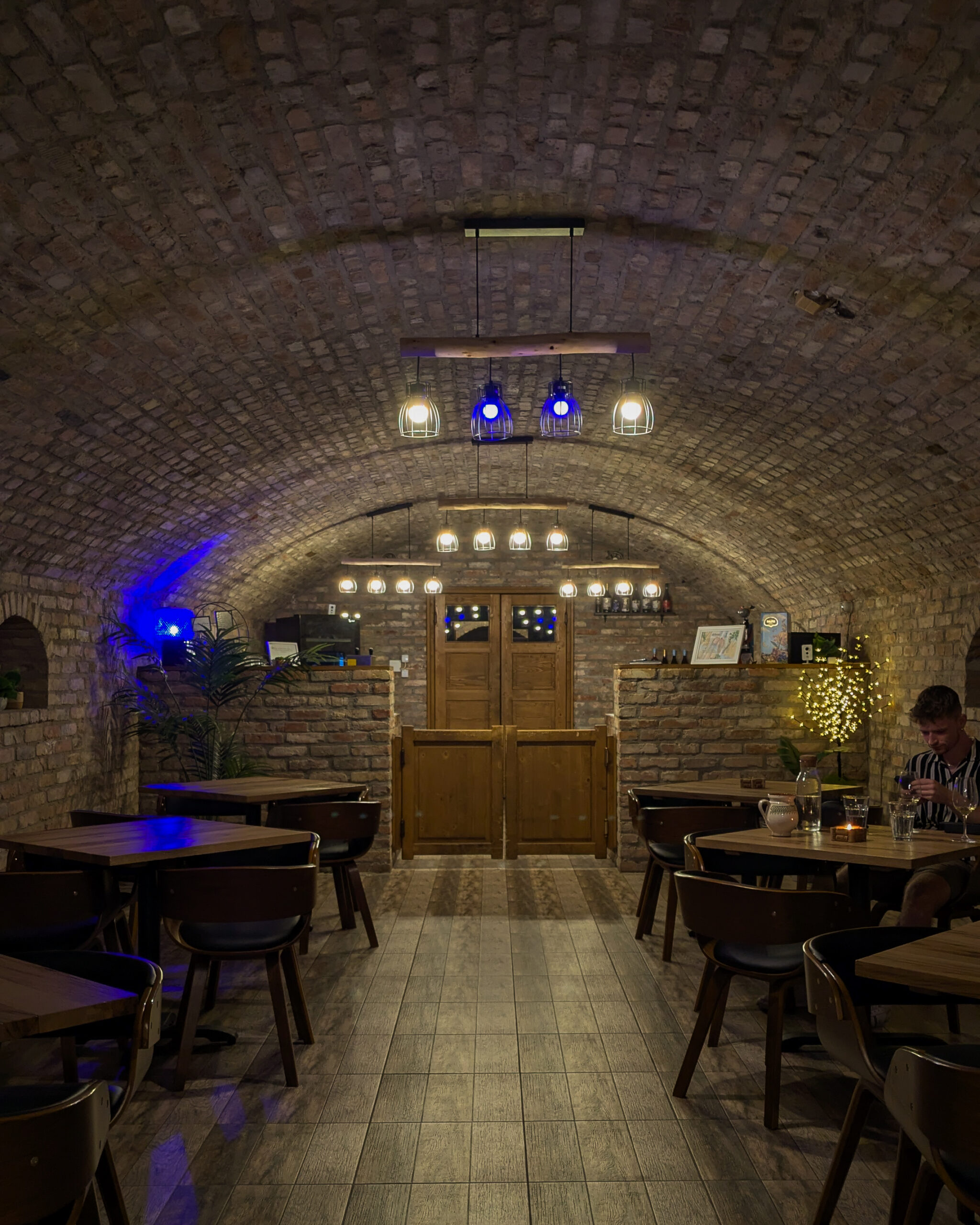 A typical cave cellar in the Valley of the Beautiful Women, Eger. Perfect for wine tasting