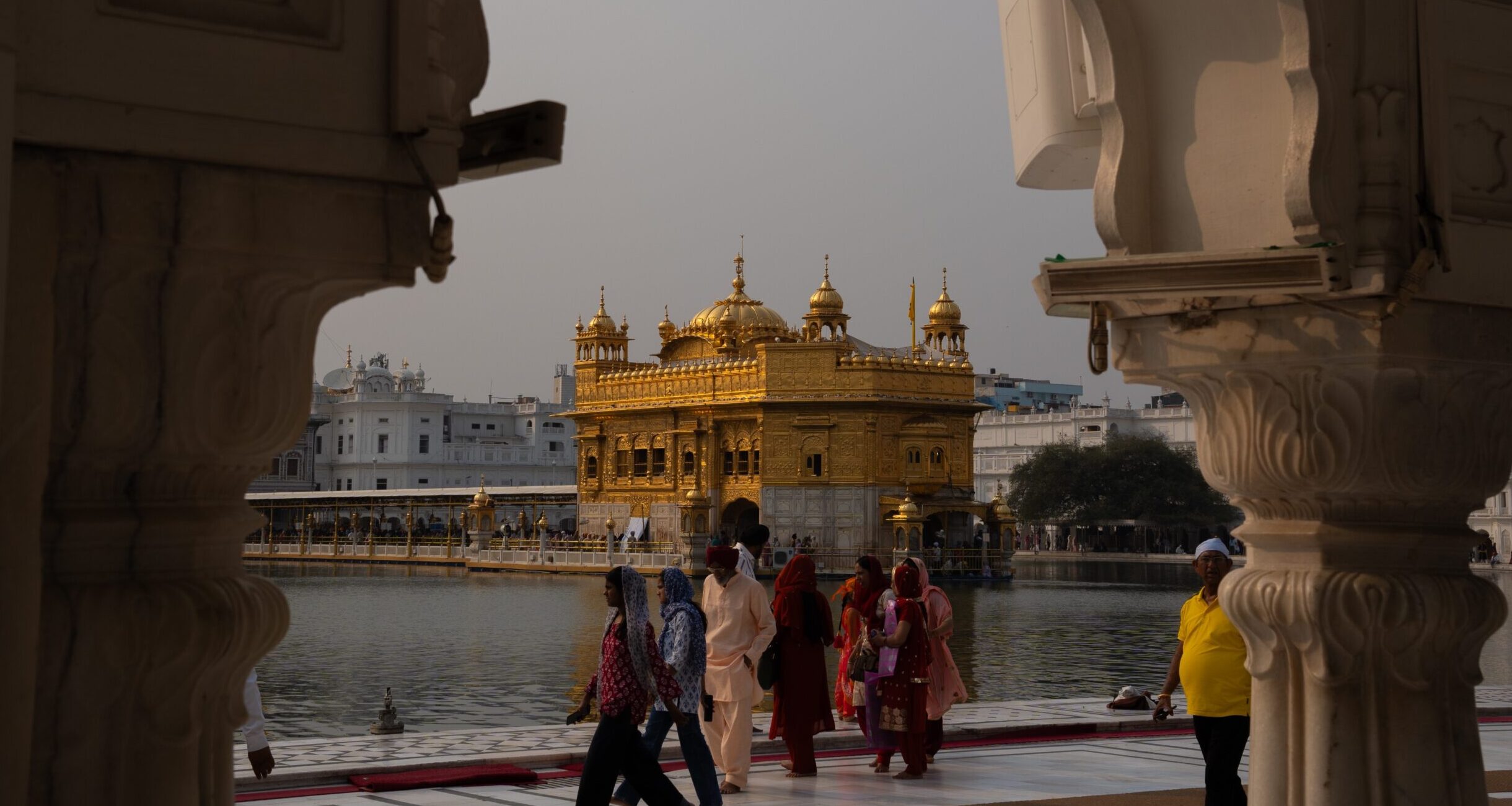 The Golden Temple in Amritsar, India. The main religious site for Sikhs and a top spot for tourists.
