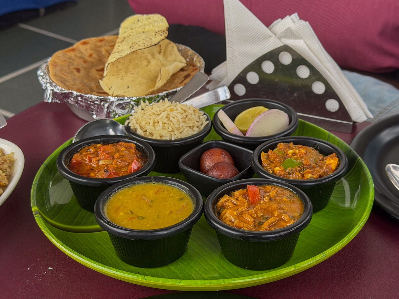 A traditional Rajasthani Thali