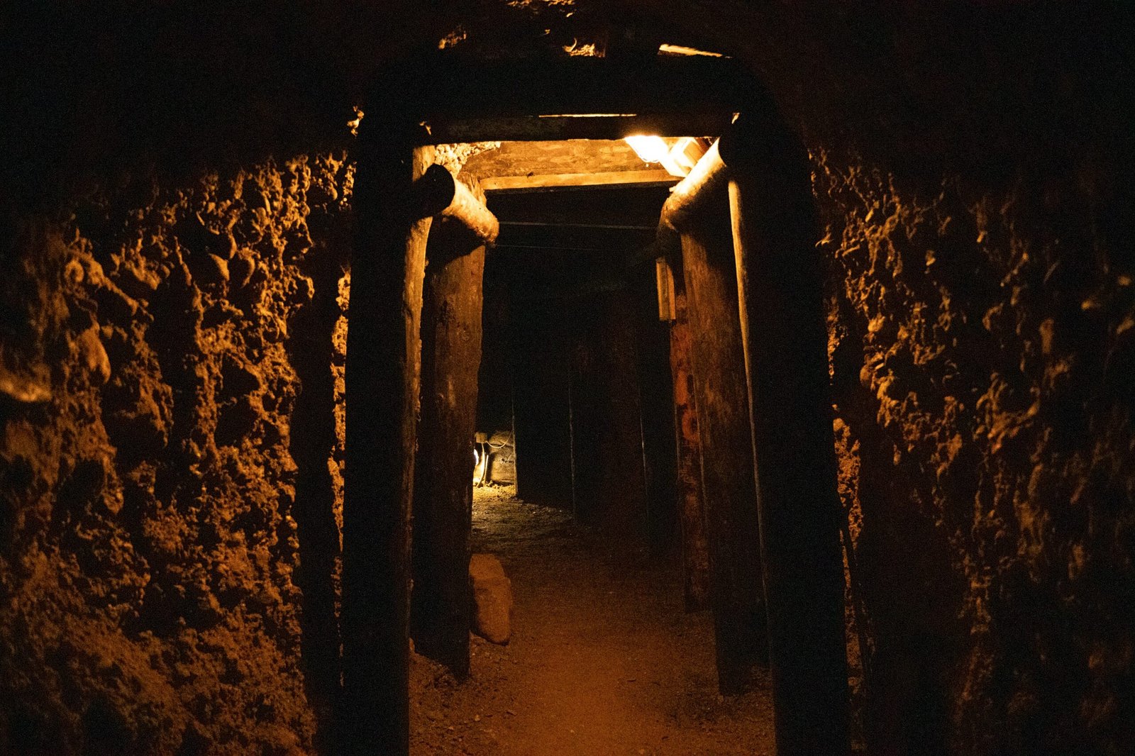 Tunnels under the pyramids of the Bosnian Pyramids in Visoko